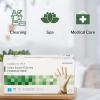 McKesson Confiderm DCL Latex Exam Gloves – Powder-Free, Ambidextrous, Non-Sterile – Ivory, Size Large, 100 Count, 10 Boxes, 1000 Total