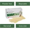McKesson Confiderm DCL Latex Exam Gloves – Powder-Free, Ambidextrous, Non-Sterile – Ivory, Size Small, 100 Count, 10 Boxes, 1000 Total