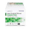McKesson Confiderm LT Latex Surgical Gloves, Powder-Free, Chemo-Tested, Sterile Medical Gloves – Ivory, Hand Specific, Size 6.5, 50 Count, 4 Boxes, 200 Total