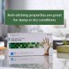 McKesson Confiderm Latex Exam Gloves, Non-Sterile Medical Gloves with Textured Fingertips – Beaded Cuff, Powder-Free – Ivory, Size Large, 100 Count, 1 Box