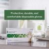 McKesson Confiderm PC Latex Exam Gloves – Powder-Free, Ambidextrous, Textured, Non-Sterile – Ivory, Size XL, 100 Count, 10 Boxes, 1000 Total