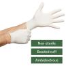 McKesson Confiderm PC Latex Exam Gloves – Powder-Free, Ambidextrous, Textured, Non-Sterile – Ivory, Size XL, 100 Count, 10 Boxes, 1000 Total