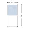 McKesson Cover for Medical Instrument Mayo Stand, SMS-Reinforced Sterile PE Film, 23 in. x 54 in., 30 Count