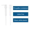 McKesson Dispenser Pump for Gallon Jug – Universal Replacement Pump for Soap, Lotion, Hand Sanitizer – White, 11 1/2 in, 1 Count