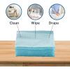 McKesson Disposable Towels [Pack of 500] for Dental Bibs, Nails, Tattoo, Dentist, Medical – 13 x 18 in, 2-Ply Tissue with Poly Back, Diamond Embossed, Blue(500)