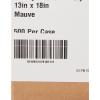 McKesson Disposable Towels [Pack of 500] for Dental Bibs, Nails, Tattoo, Dentist, Medical – 13 x 18 in, 2-Ply Tissue with Poly Back, Waffle Embossed, Mauve