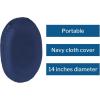 McKesson Donut Pillow Seat Cushion for Wheelchairs and Office Chair, 14 in, 6 Count(14 Inch Diameter  6 Count)