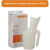 McKesson Female Urinal Graduated Markings, Lightweight, Single Patient Use, 946 mL, 1 Count