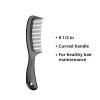 McKesson Handle Comb, Round, Single Patient Use, Black, 8 1/2 in, 144 Count