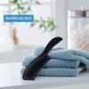 McKesson Handle Comb, Round, Single Patient Use, Black, 8 1/2 in, 144 Count