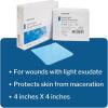 McKesson Hydrogel Sheet Dressing, Sterile, 4 in x 4 in, 10 Count, 4 Packs, 40 Total(4 X 4 Inch ( 10 ct))