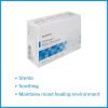 McKesson Hydrogel Sheet Dressings, Sterile, Non-Cytotoxic, 2 in x 2 in, 10 Count
