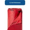 McKesson Infectious Waste Bags – Flat-Sealed Bottom, 1.2 mil – Red, 30 gal Capacity, 30 in x 36 in, 250 Count