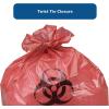 McKesson Infectious Waste Bags – Star-Sealed Bottom, 1.05 mil – Red, 7 gal – 10 gal Capacity, 24 in x 24 in, 500 Count