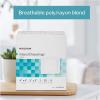McKesson Island Dressing, Sterile, Polypropylene/Rayon, 4 in x 4 in Dimension, 2 in x 2 in Pad, 25 Count, 4 Packs, 100 Total