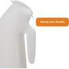 McKesson Male Urinal with Cover, Graduated Markings, Single Patient Use, 32 fl oz / 946 mL, 6 Count(1 Count (Pack of 1))