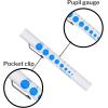 McKesson Medical Penlights with Pupil Gauge Pen Light for Nurses and Medical Professionals, Disposable Diagnostic Penlight, High Intensity – Disposable 4.5 inch, 1 Count, 6 Packs, 6 Total