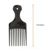 McKesson Mini Pick Comb, Hair Pick, Polypropylene, Black, 5.3 in, 144 Count