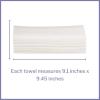 McKesson Multi-Fold Paper Towels for Bathroom or Kitchen, 1-Ply, White, 9.06 in x 9.45 in, 250 Towels, 16 Packs, 4000 Total