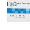 McKesson Non-Woven Gauze Sponges – Sterile, Strong, Absorbent Wound Care Supplies, 3 in x 3 in, 2 per Pack, 1200 Packs, 2400 Total