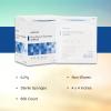 McKesson Non-Woven Sponges, Sterile, 6-Ply, Polyester/Rayon, 4 in x 4 in, 2 per Pack, 300 Packs, 600 Total