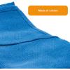 McKesson O.R. Towels, Disposable – Cotton, Plain Weave, Pre-Washed, Single-Use, Non-Sterile – Blue, 17 in x 27 in, 100 Towels, 1 Pack