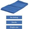 McKesson O.R. Towels, Disposable – Cotton, Plain Weave, Pre-Washed, Single-Use, Sterile – Blue, 17 in x 27 in, 1 Count