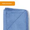 McKesson O.R. Towels, Disposable – Cotton, Plain Weave, Pre-Washed, Single-Use, Sterile – Blue, 17 in x 27 in, 80 Count