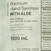McKesson Premium Hand Sanitizer with Aloe, 34 oz [Pack of 10] Refill Bag Dispenser, Bulk, Ethyl Alcohol Gel, Vitamin E