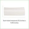 McKesson Premium Multifold Paper Towels for Bathroom or Kitchen, 1-Ply White Hand Tissue Made of Sustainable Fiber, 250 Towels, 16 Packs, 4000 Total