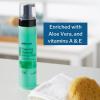 McKesson Rinse-Free Foam Cleanser with Aloe, 9 oz [1 Count] Vitamin A and E – Body Wash & Shampoo for Elderly, Hospital Grade, Cucumber Melon(Cucumber Melon Scent)