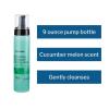 McKesson Rinse-Free Foam Cleanser with Aloe, 9 oz [12 Count] Vitamin A and E – Body Wash & Shampoo for Elderly, Hospital Grade, Cucumber Melon