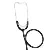 McKesson Stethoscope, Aluminum Dual-Head Lightweight Scope – Double Sided Chestpiece, Black Tubing, 32 in, 1 Count