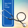 McKesson Stethoscope, Lightweight, Single Head, Diaphragm Only, Adjustable Binaurals, Black, 21 in, 1 Count