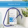 McKesson Stethoscope, Lightweight, Single Head, Diaphragm Only, Adjustable Binaurals, Royal Blue, 21 in, 1 Count