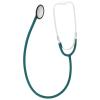 McKesson Stethoscope, Lightweight, Single Head, Diaphragm Only, Adjustable Binaurals, Teal Blue, 21 in, 1 Count