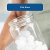 McKesson Sundry Glass Jar, Stainless Steel Lid, Unlabeled, 4 1/4 in x 7 in, 1 Count