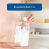 McKesson Sundry Glass Jar, Stainless Steel Lid, Unlabeled, 4 1/4 in x 7 in, 6 Count