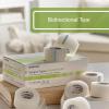 McKesson Surgical Tape, Non-Sterile, Transparent Plastic/Silicone, 1 in x 5 1/2 yd, 12 Rolls, 1 Pack