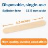 McKesson Tongue Depressors [1000 Count] Infant Size, Non-Sterile, Wood, Unflavored, Splinter-Free, 4.5 in – Use for Medical, Arts, Crafts, Spa
