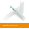 McKesson Toothbrush Holder, Transparent, Two-Piece, Made from Polypropylene, 8 in, 100 Count