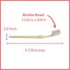 McKesson Toothbrush, Ivory, Medium Bristles, Curved, Individually Wrapped, 144 Count, 1 Pack