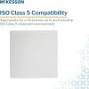 MedStream Cleanroom Wipes, Sterile – Polyester and Cellulose, Low-Linting, ISO Class 5, Disposable – White, 12 in x 12 in