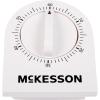 McKesson 60-Minute Wind Up Timer with Single Chime – Visual Timer for Home, Kitchen, Classroom, 1 Count