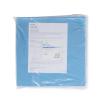 McKesson CSR Sterilization Wrap for Medical Supplies, Nail Technicians, Tattoo Tools – Air and Water Barrier, Blue Cellulose, 15 in x 15 in, 100 Count, 1 Pack