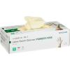 McKesson Confiderm DCL Latex Exam Gloves – Powder-Free, Ambidextrous, Non-Sterile – Ivory, Size Medium, 100 Count, 1 Box