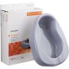 McKesson Contoured Bedpan – Plastic, Unisex, 84 fl oz – Gray, 16.25 in x 12 in x 4.25 in, 6 Count