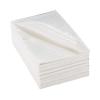 McKesson Disposable Towels [Pack of 500] for Dental Bibs, Nails, Tattoo, Dentist, Medical – 13 x 18 in, 3-Ply Tissue with Poly Back, Waffle Embossed, White