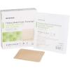 McKesson Hydrocellular Foam Dressings, Sterile, Silicone Adhesive with Border, Dimension 6 in x 6 in, Pad 4 in x 4 in, 10 Count, 1 Pack