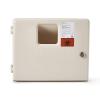 McKesson Prevent Sharps Wall Mounted Cabinet – Polypropylene, Locking, Neutral Color, Fits 5 qt Sharps Container – 12.25 in x 4.75 in x 10 in, 2 Count